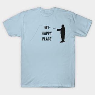 Fishing is My Happy Place T-Shirt